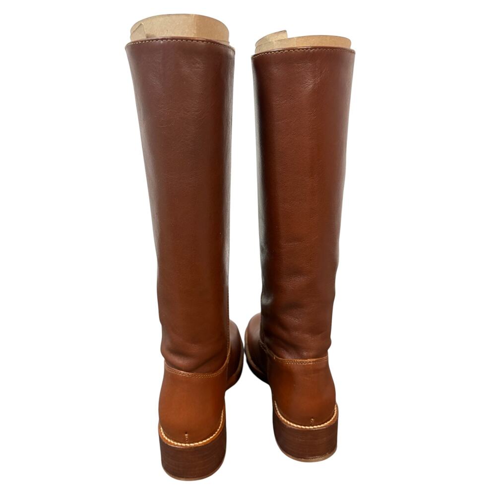 Steve Madden Riggs Knee High Tall Boots Western Country Preppy Fall Winter 8 - Picture 9 of 14